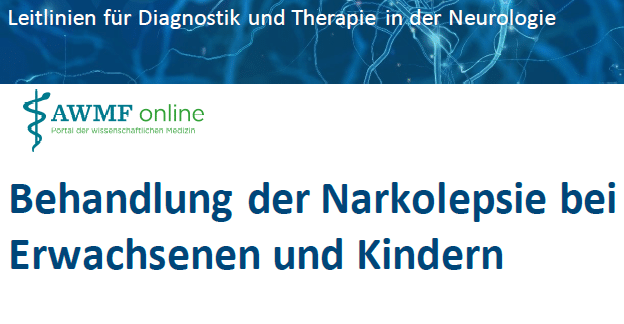 Leitlinien zur Behandlung der Narkolepsie